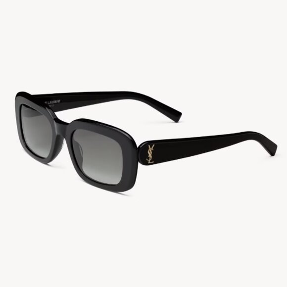 NEW SAINT LAURENT SQUARE WOMEN SUNGLASSES - Picture 6 of 7
